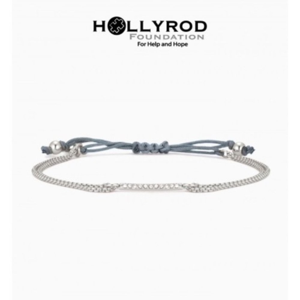 [Stella & Dot] Pave Wishing Bracelet- Silver